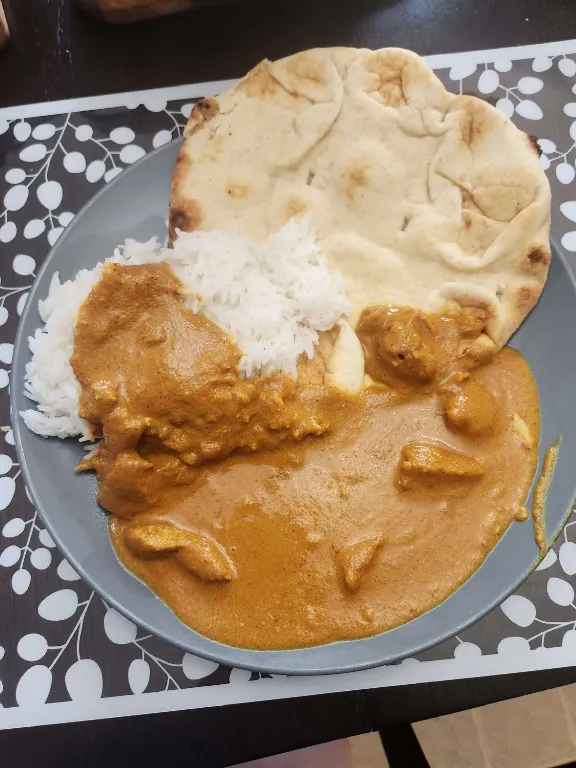 Plate of Butter Chicken